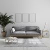 Modern Caramel Fabric Sofa